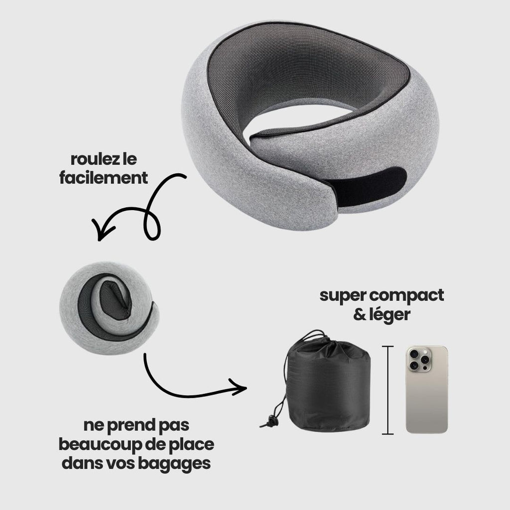Oreiller de Voyage Confort 360°